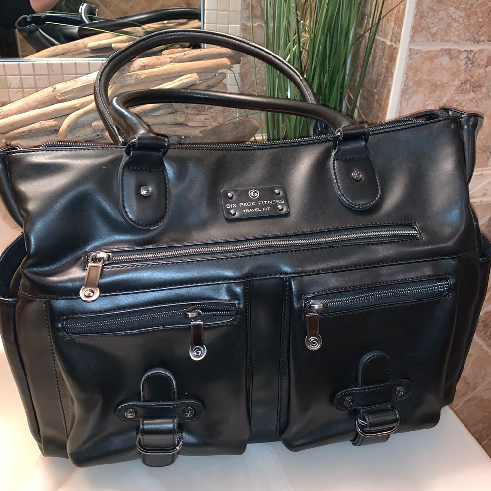 Six pack Renee tote fitness gym meal prep purse